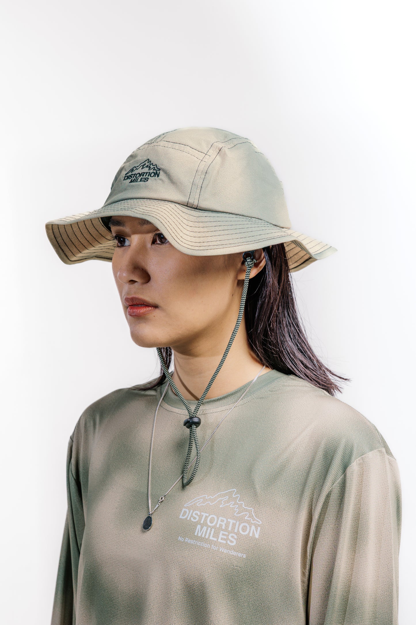 Humblezing x Distortion Miles Jungle Hat in Olive