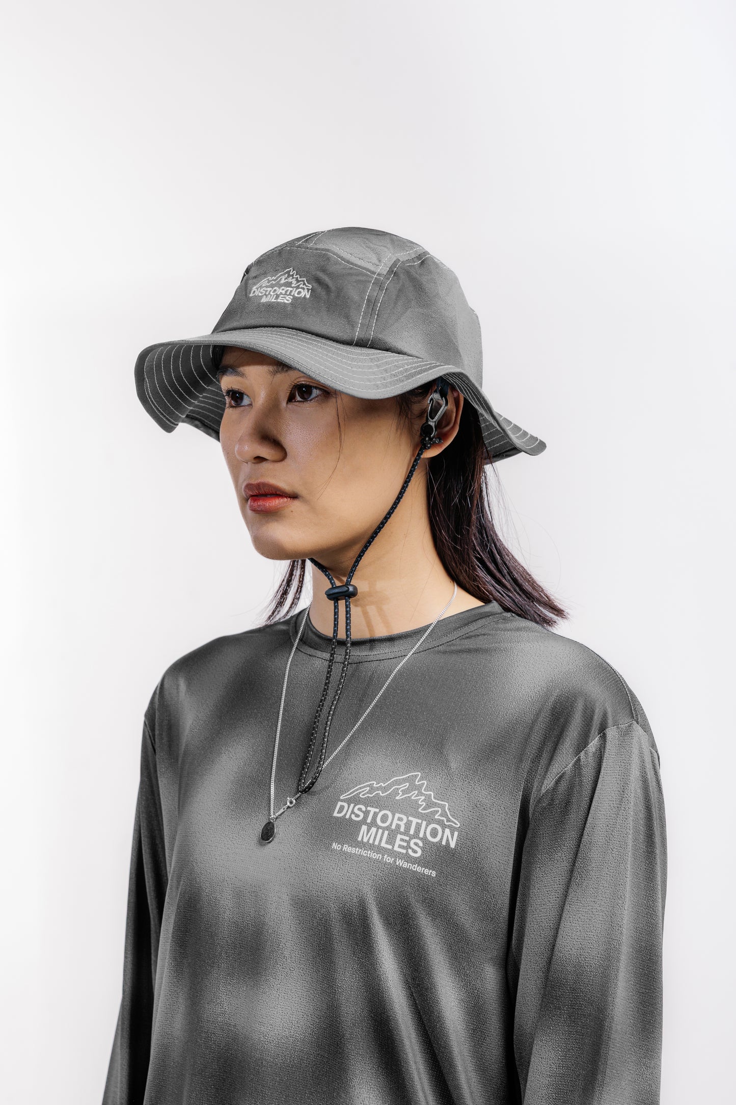 Humblezing x Distortion Miles Jungle Hat in Black