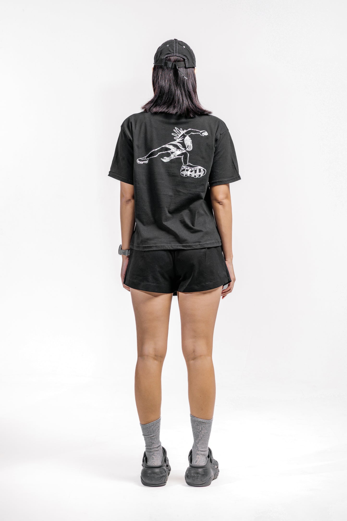 Humblezing x Distortion Miles Tshirt Tee Black