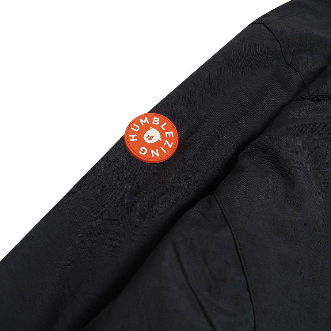 Stray Classic Panel Windbreaker Black
