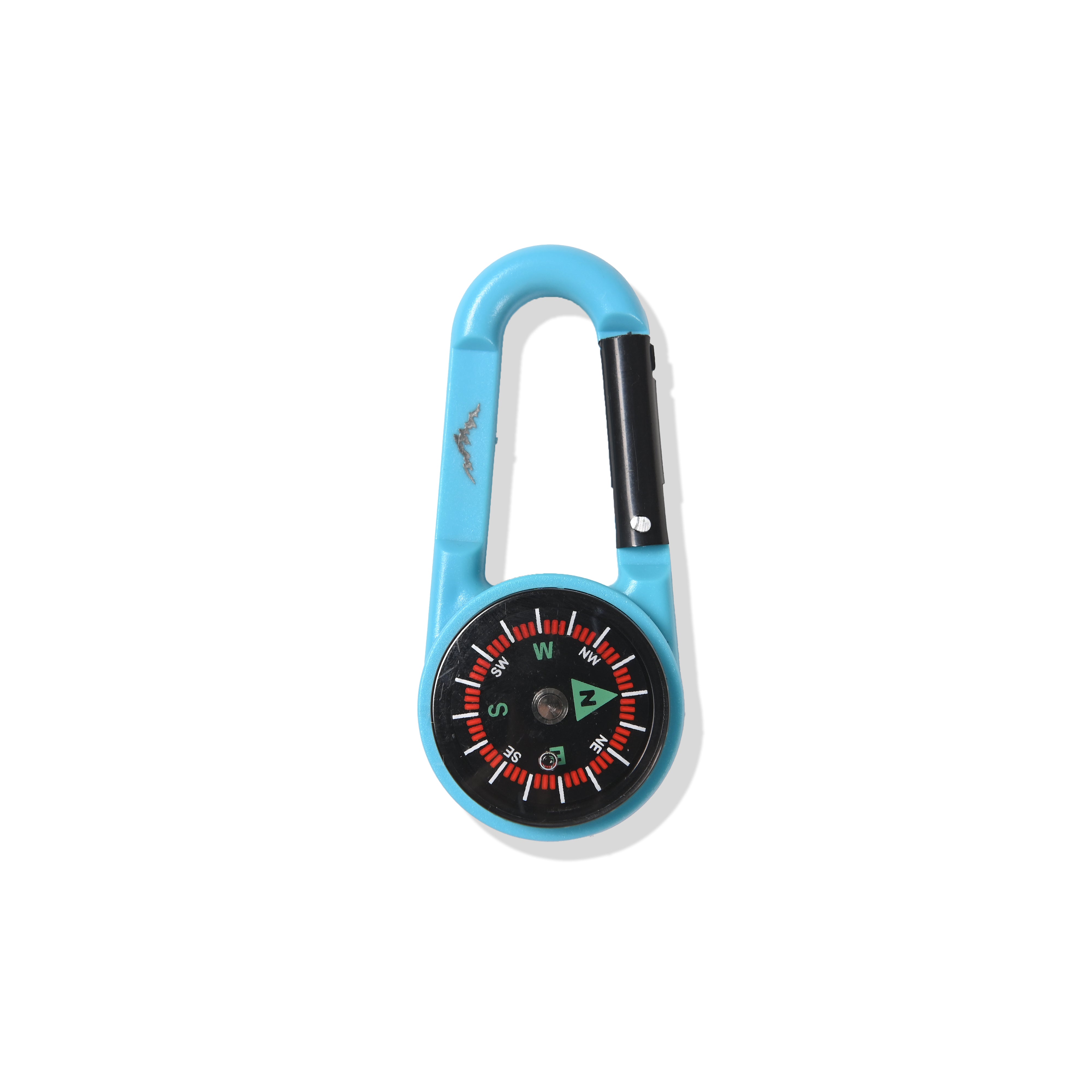 Compass Carabiner Blue