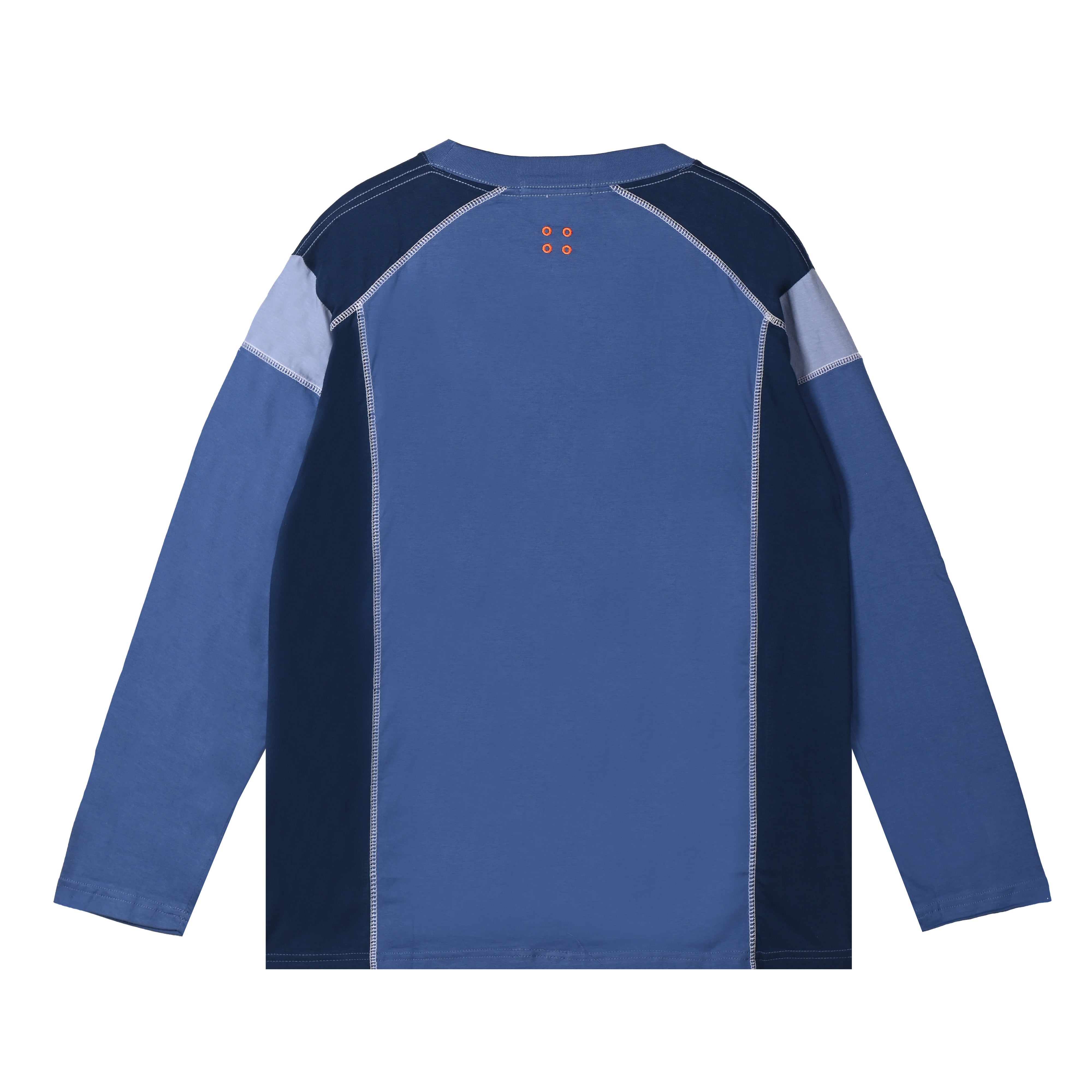 Hazy Long Sleeve Tees Blue