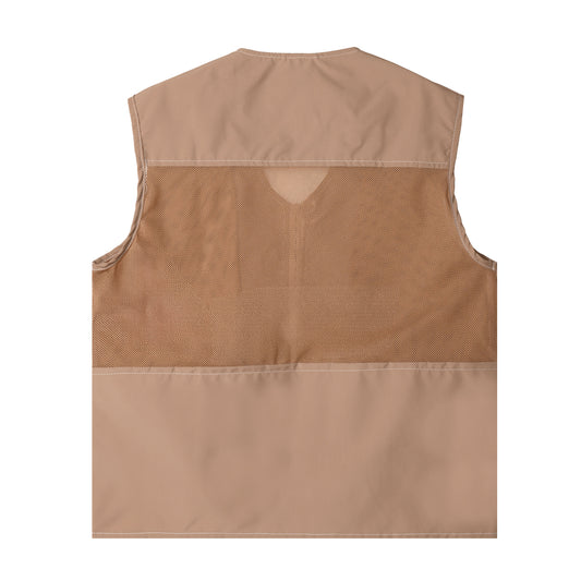 Rigid Full Zip Vest Khaki