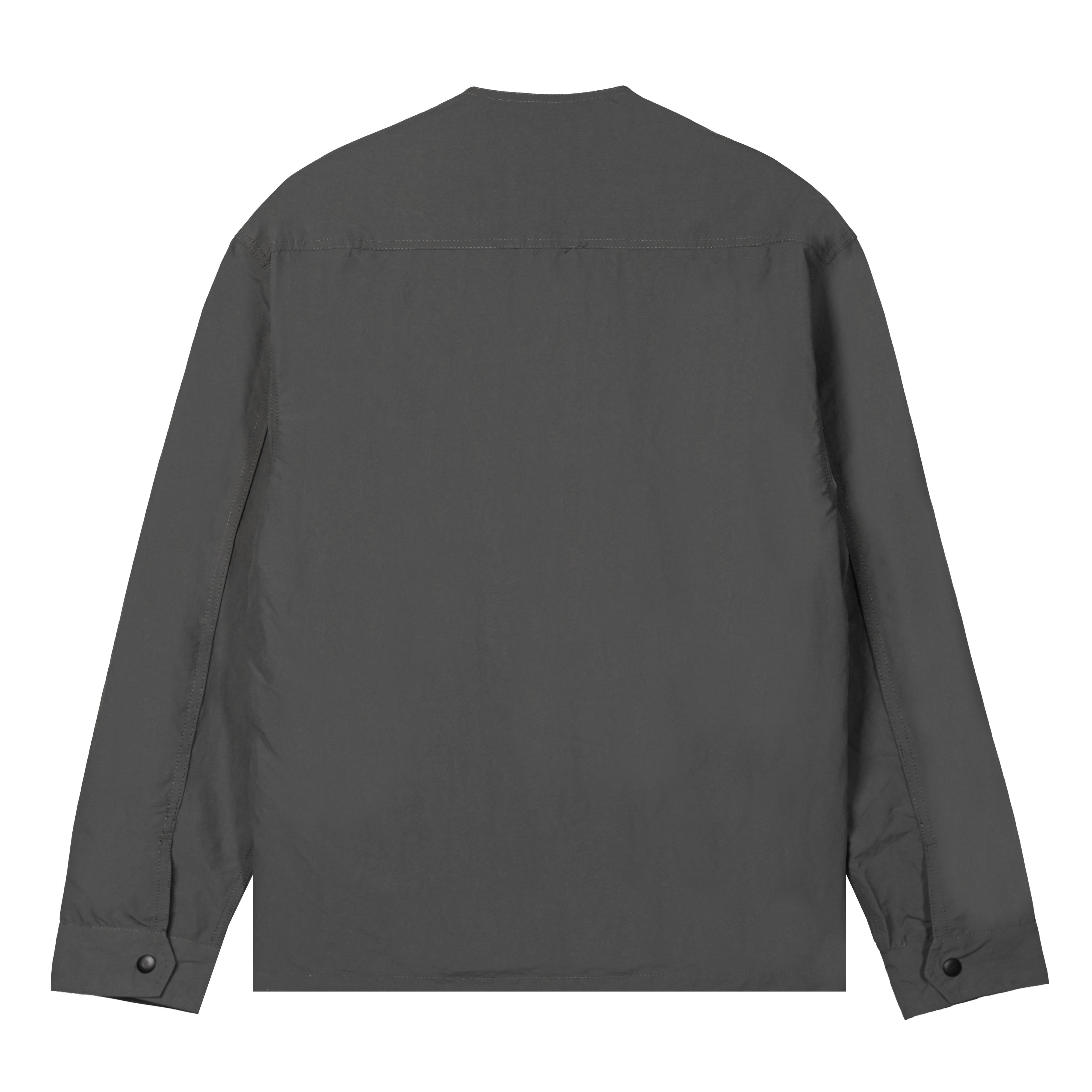 Ridora Collarless Jacket Gray