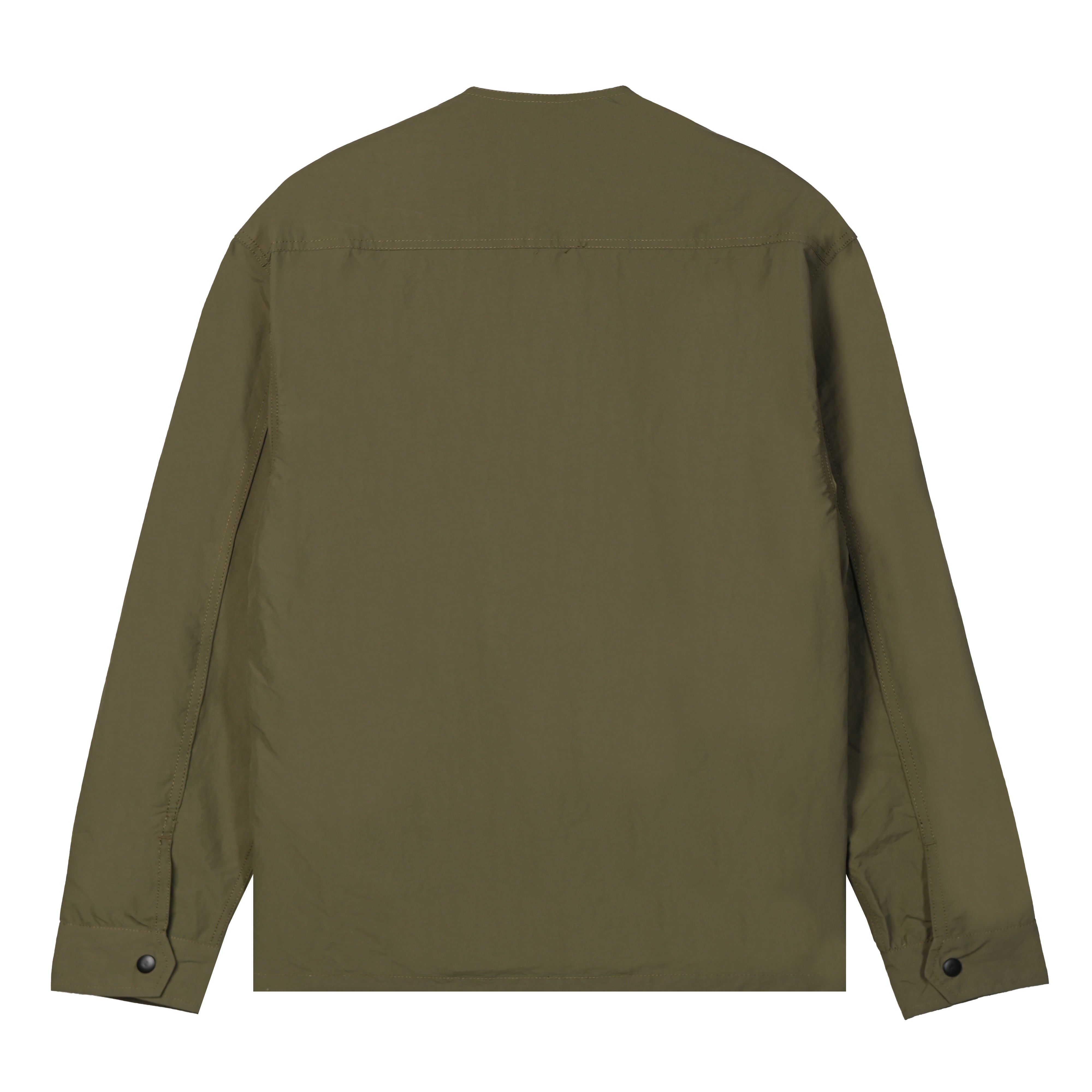Ridora Collarless Jacket Olive