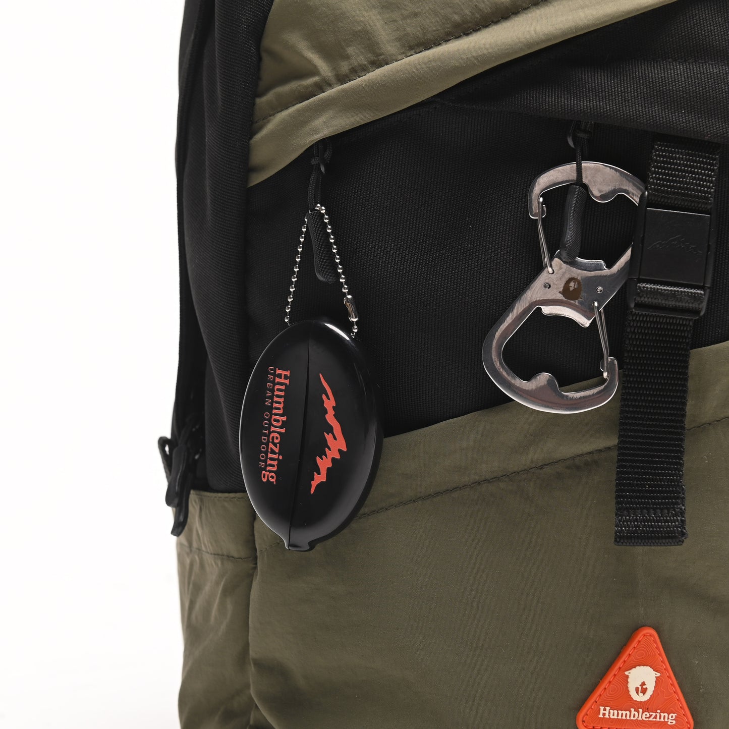 Carabiner Bottle Opener Gray