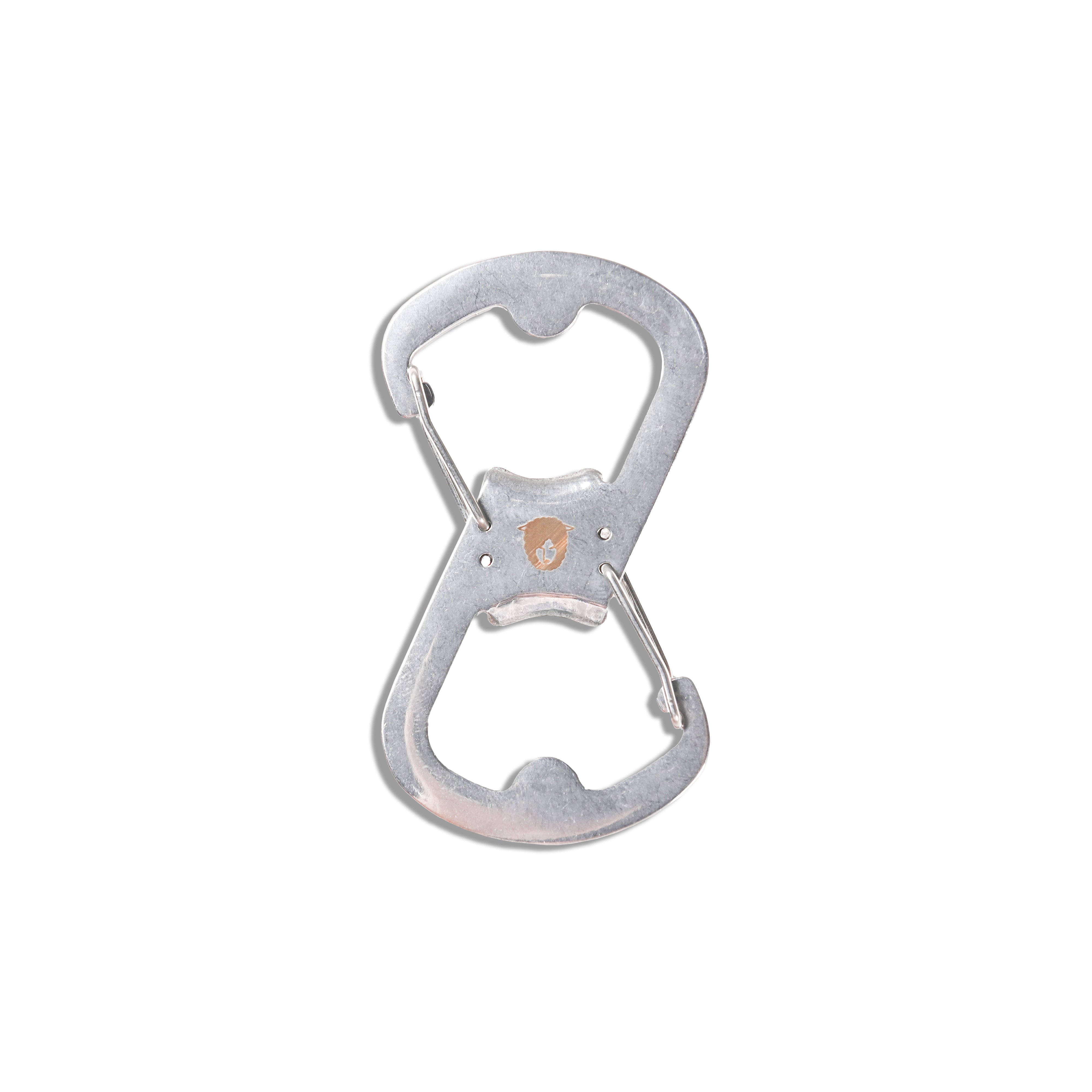Carabiner Bottle Opener Gray