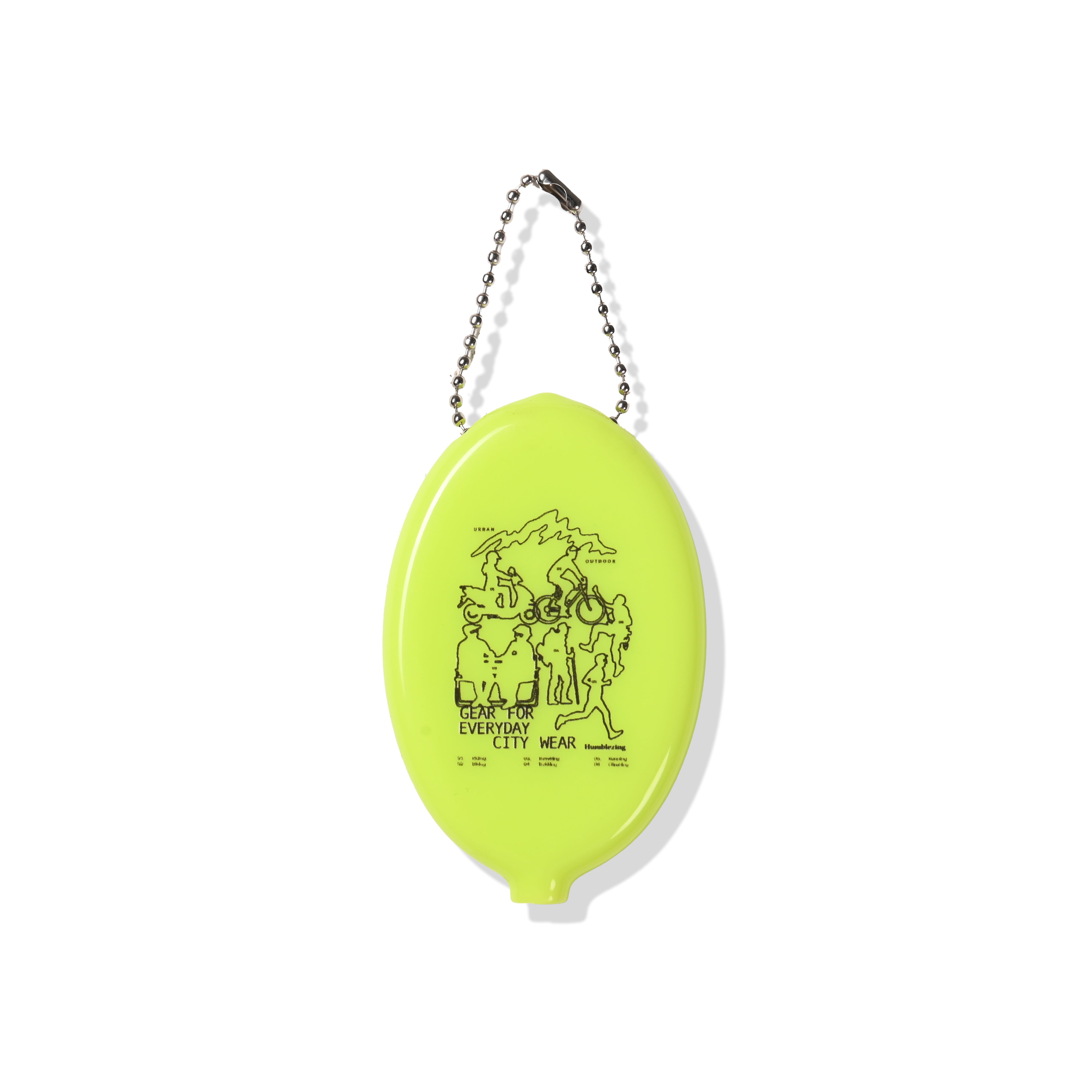 Coin Rubber Case Lime