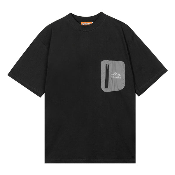 Tsepi Pocket Oversized T-shirt Black