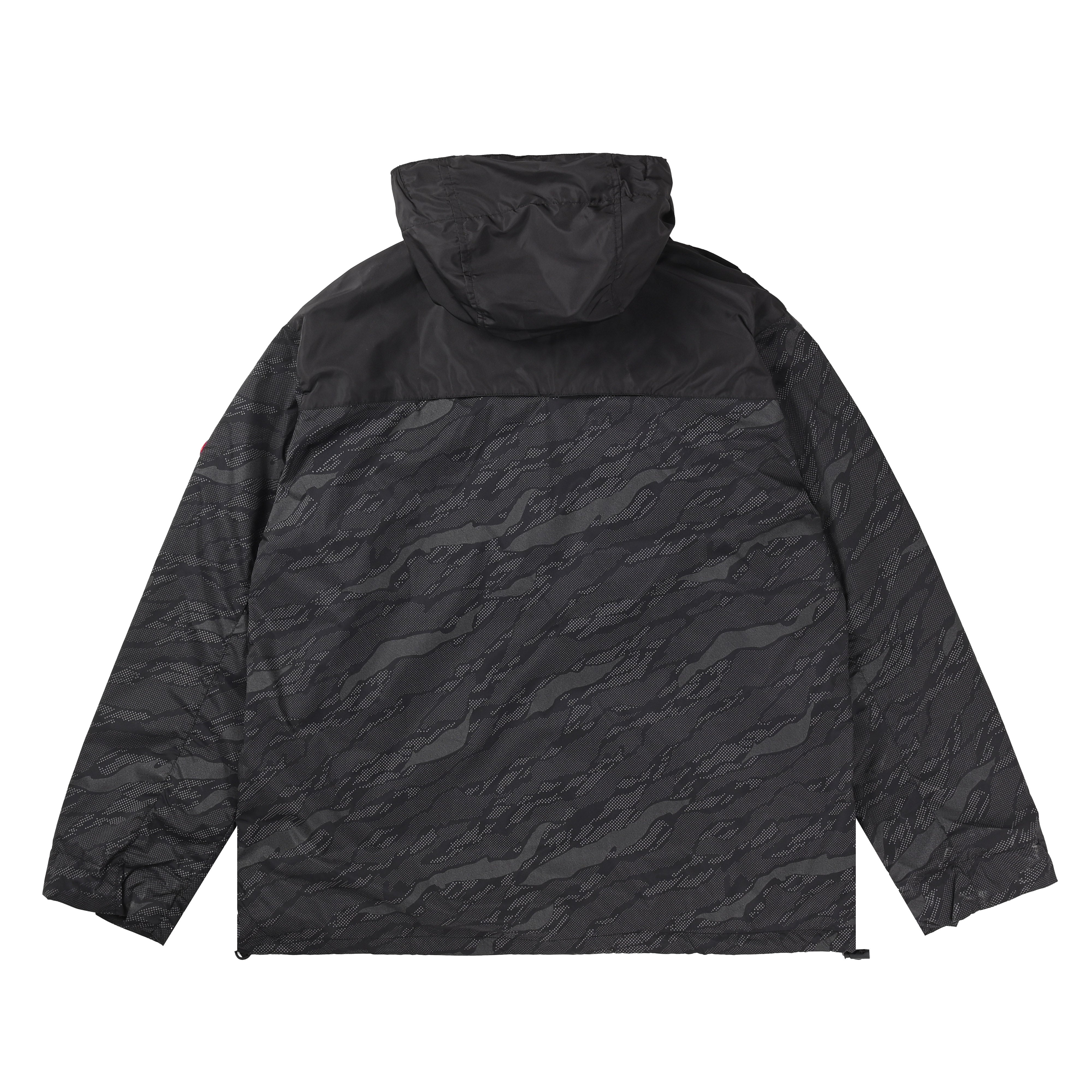 Pathway Reflective Pattern Windbreaker Black