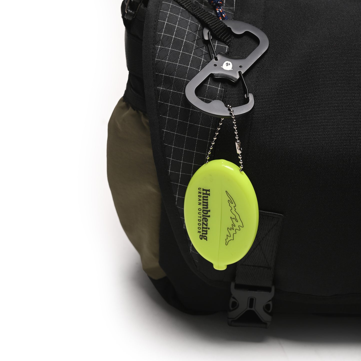 Carabiner Bottle Opener Black