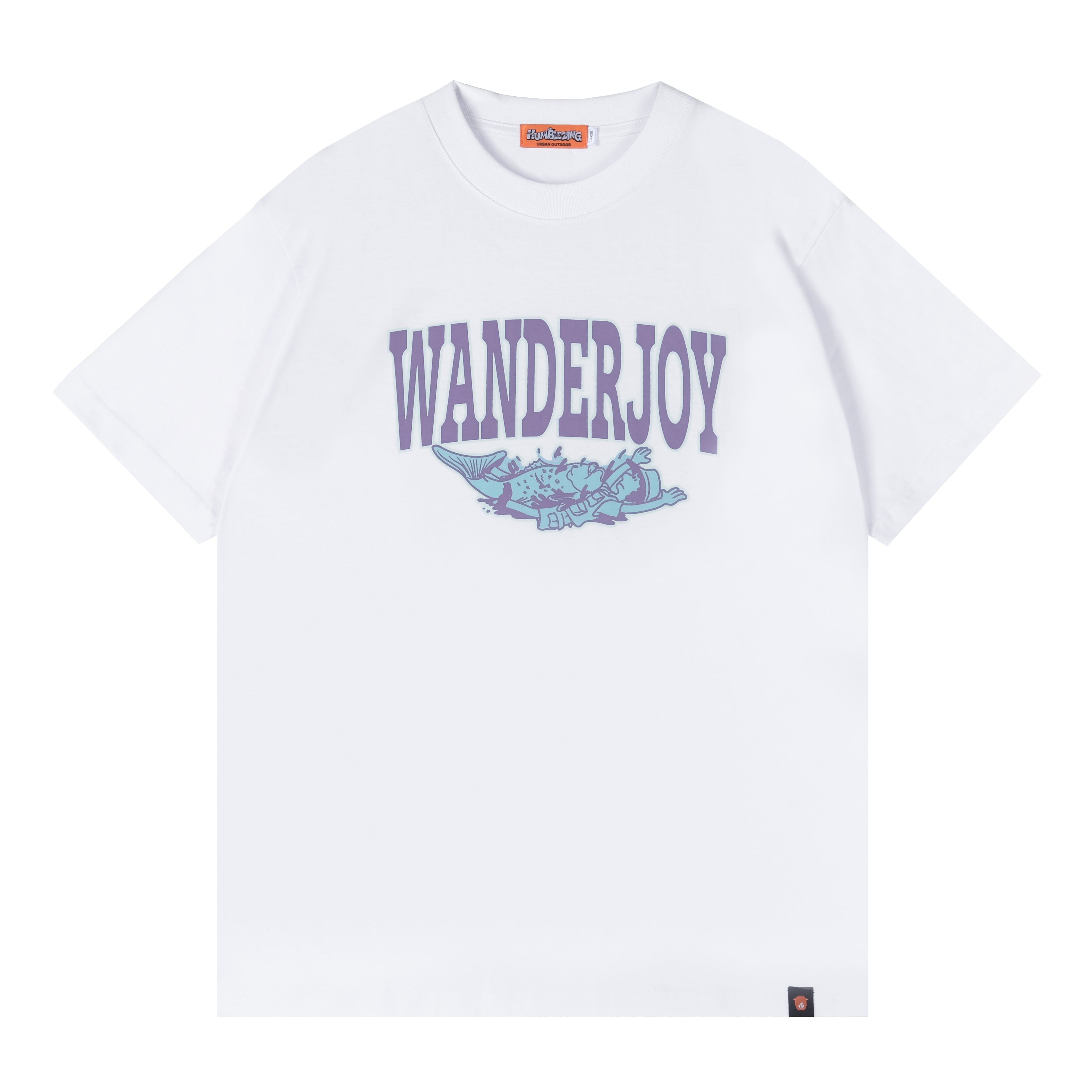 Fish Wanderjoy Tshirt White