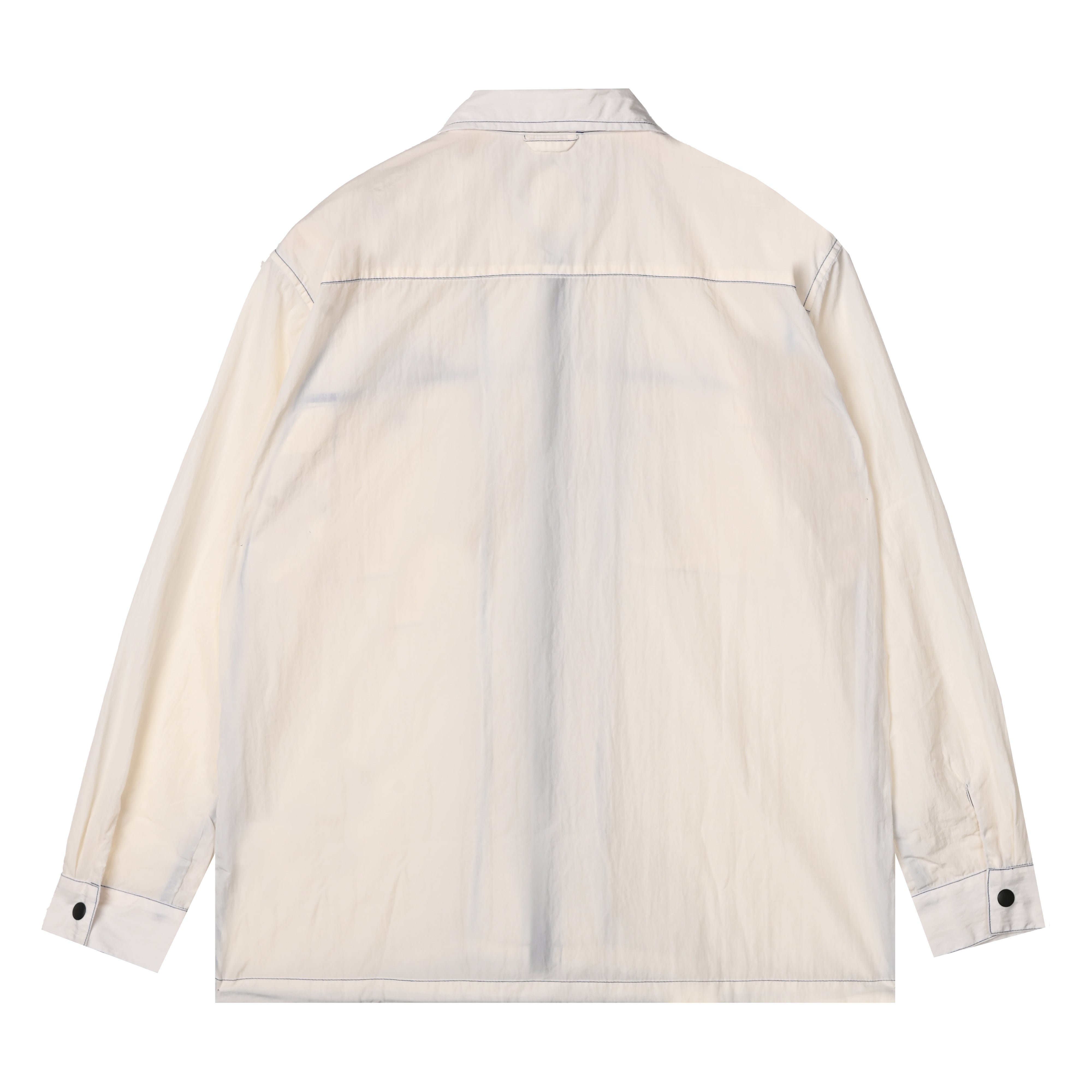 Alain Zip Shirt Ivory