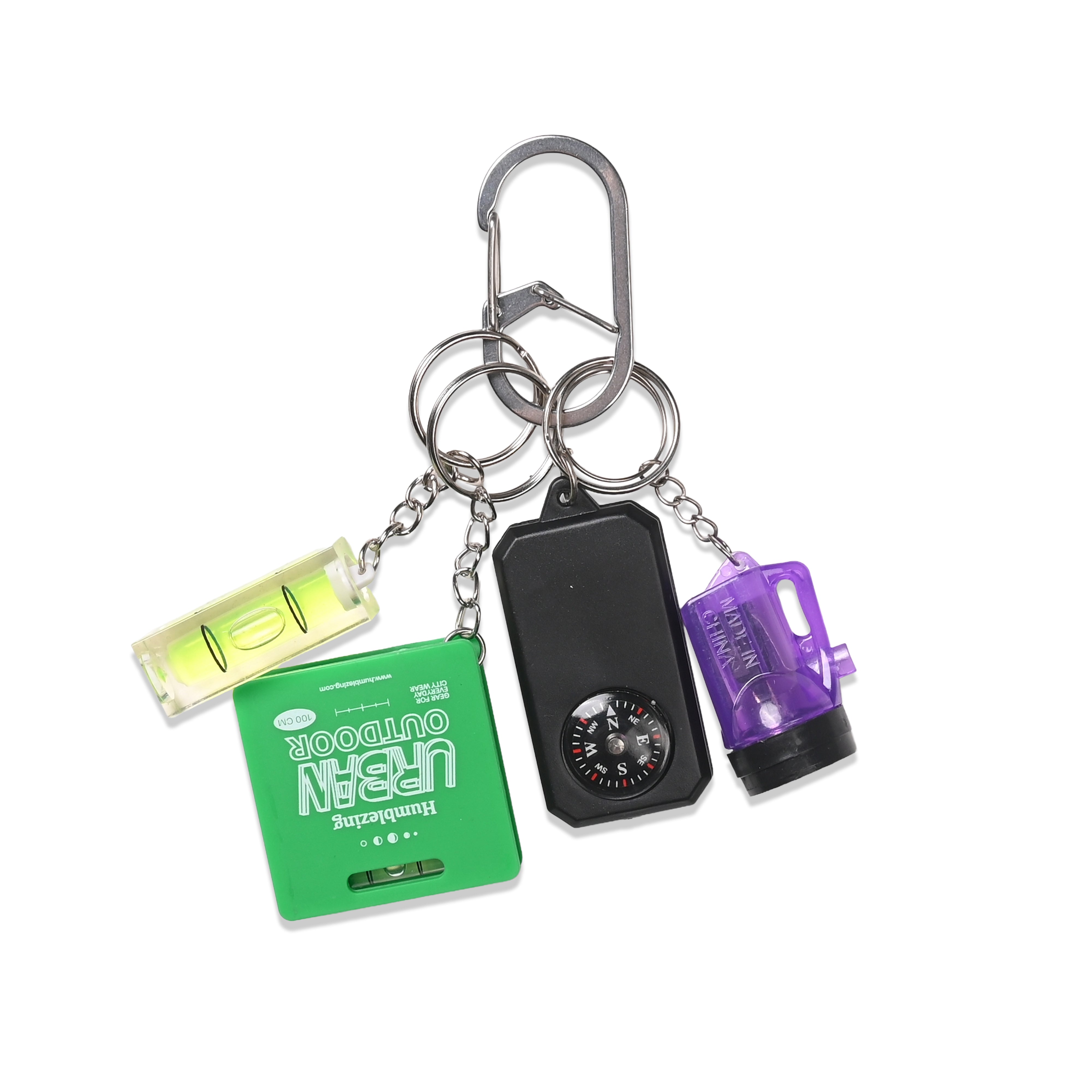 Utility Supplies Keychain Green
