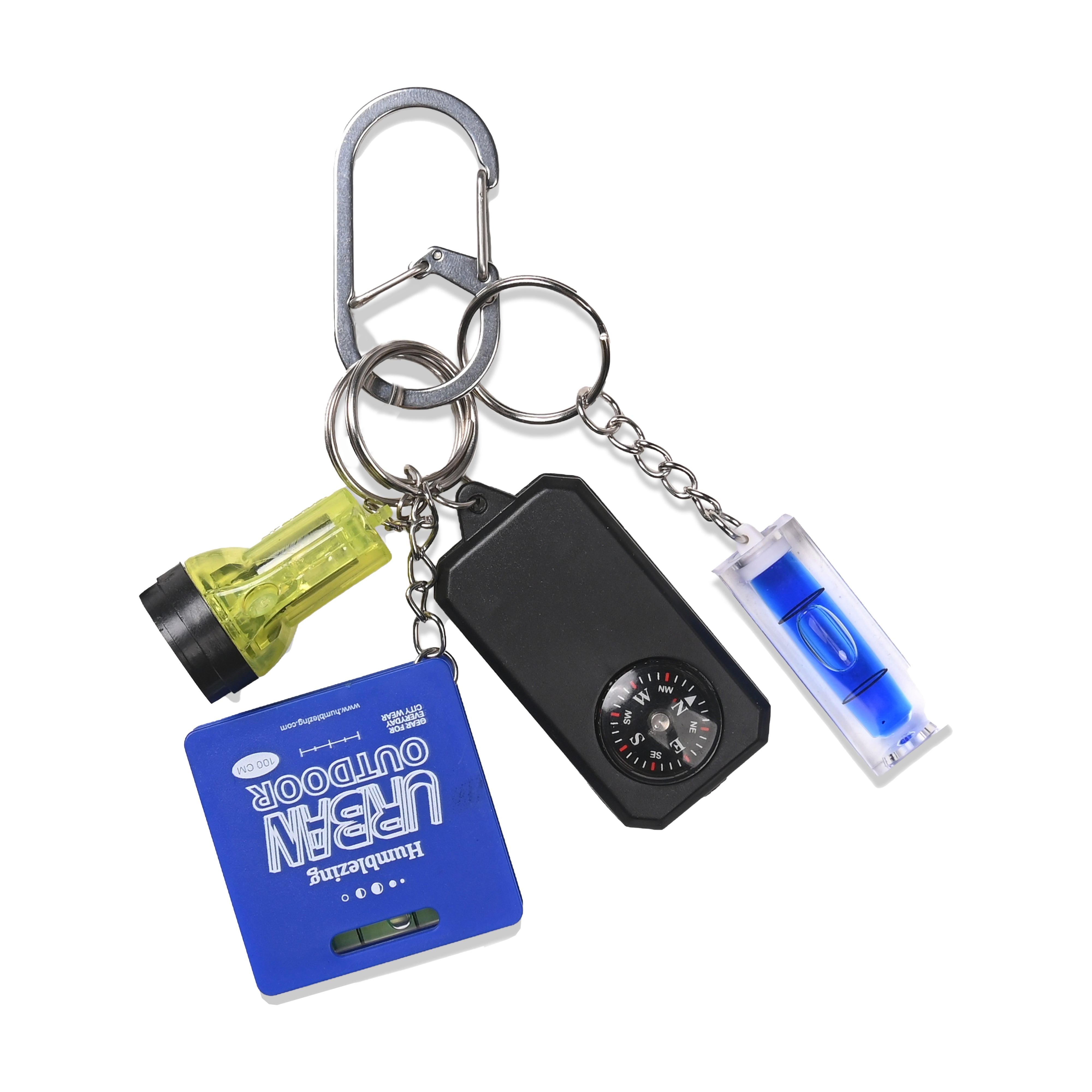Utility Supplies Keychain Blue