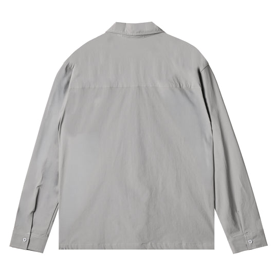 Canyon Nylon Long Sleeve Shirt Gray
