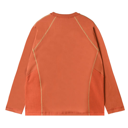 Chiper Long Sleeve Tees Teracotta