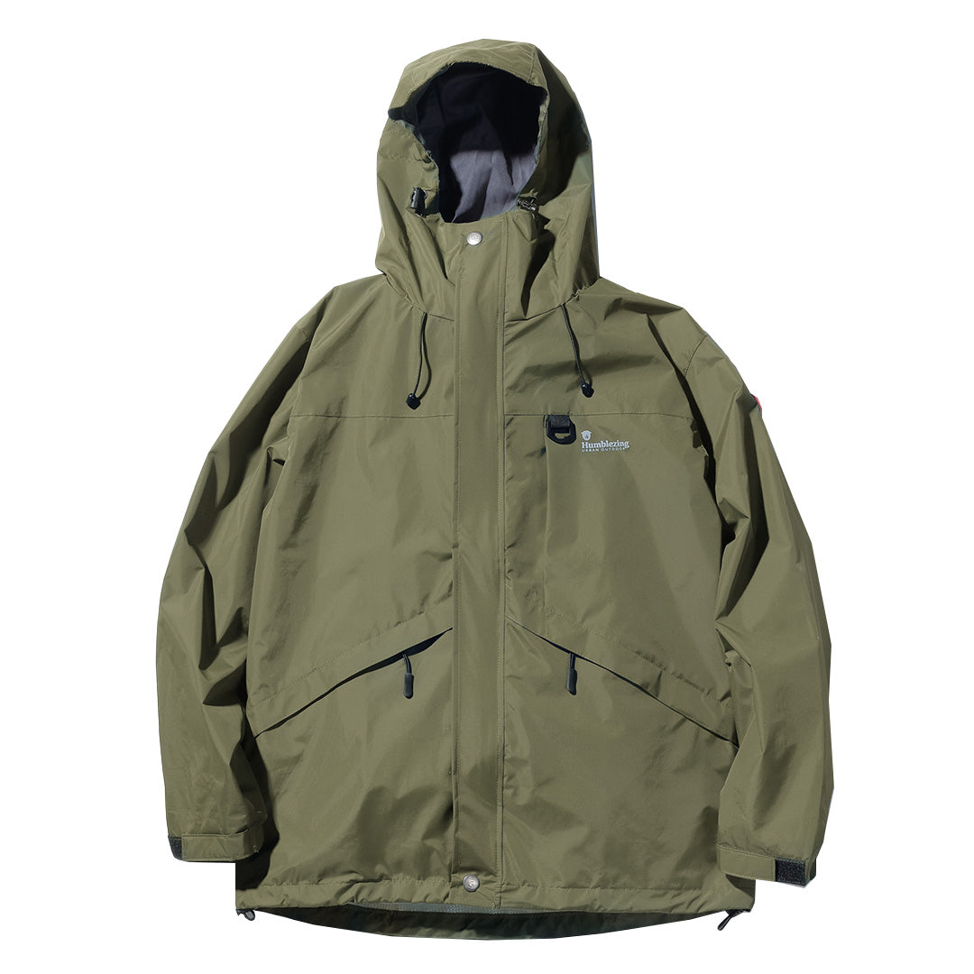 Yukon Olive Heavy Rain Jacket