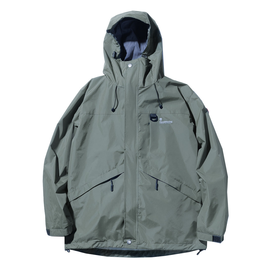 Yukon Gray Heavy Rain Jacket