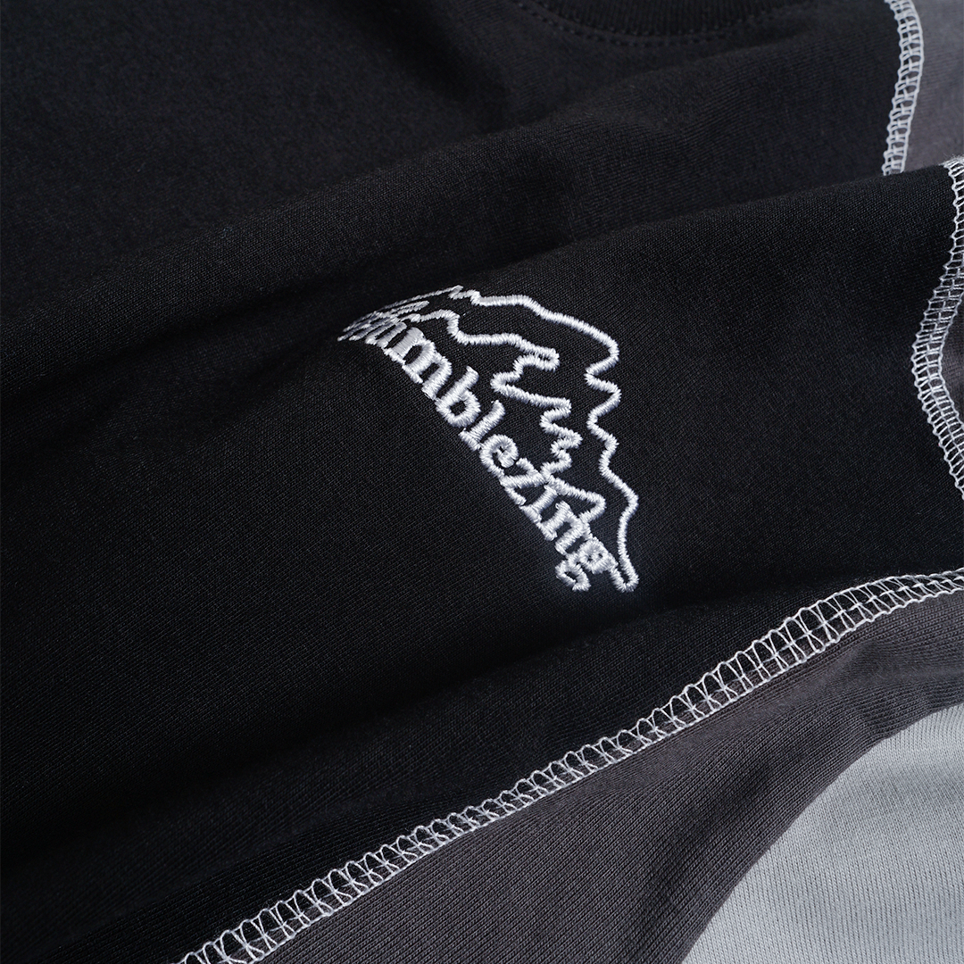 Hazy Long Sleeve Tees Black