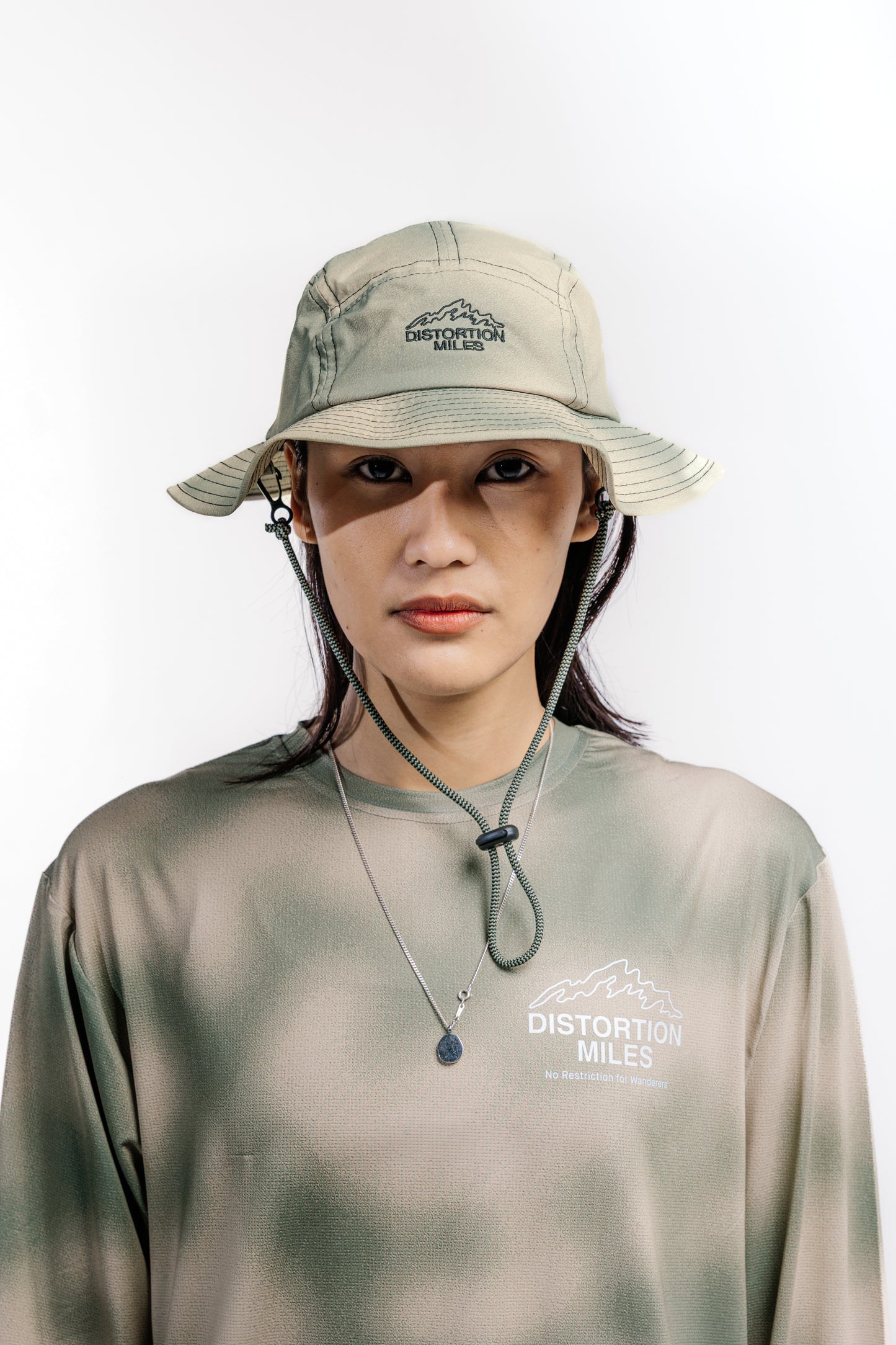 Humblezing x Distortion Miles Jungle Hat in Olive