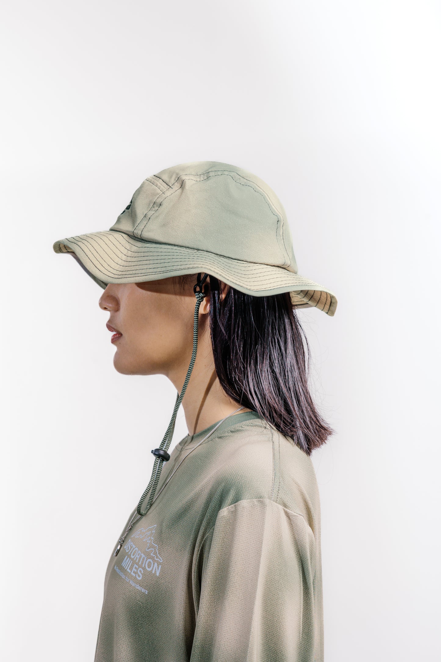 Humblezing x Distortion Miles Jungle Hat in Olive
