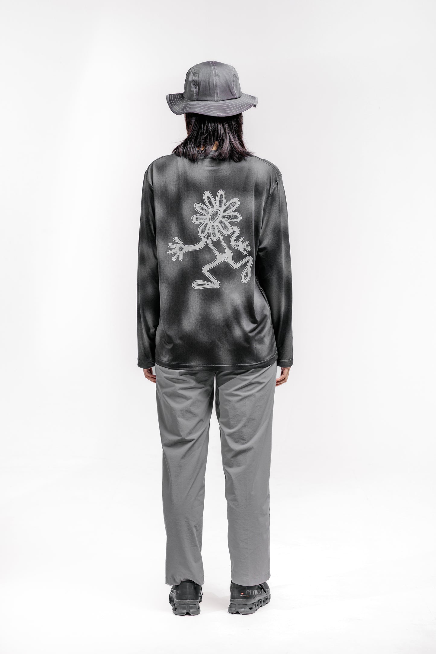 Humblezing x Distortion Miles  LS in Shadow Black