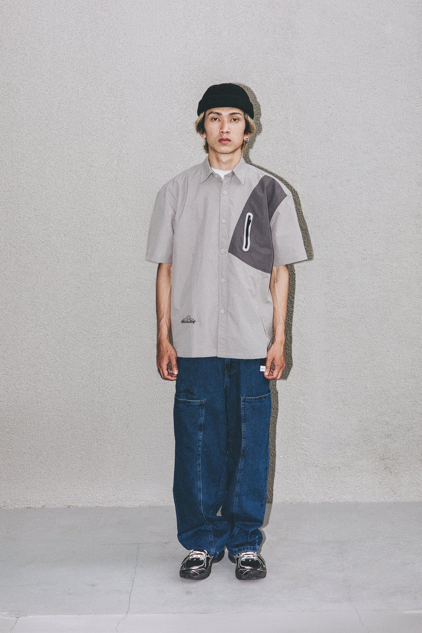 Atlas Utility Nylon Shirt Gray