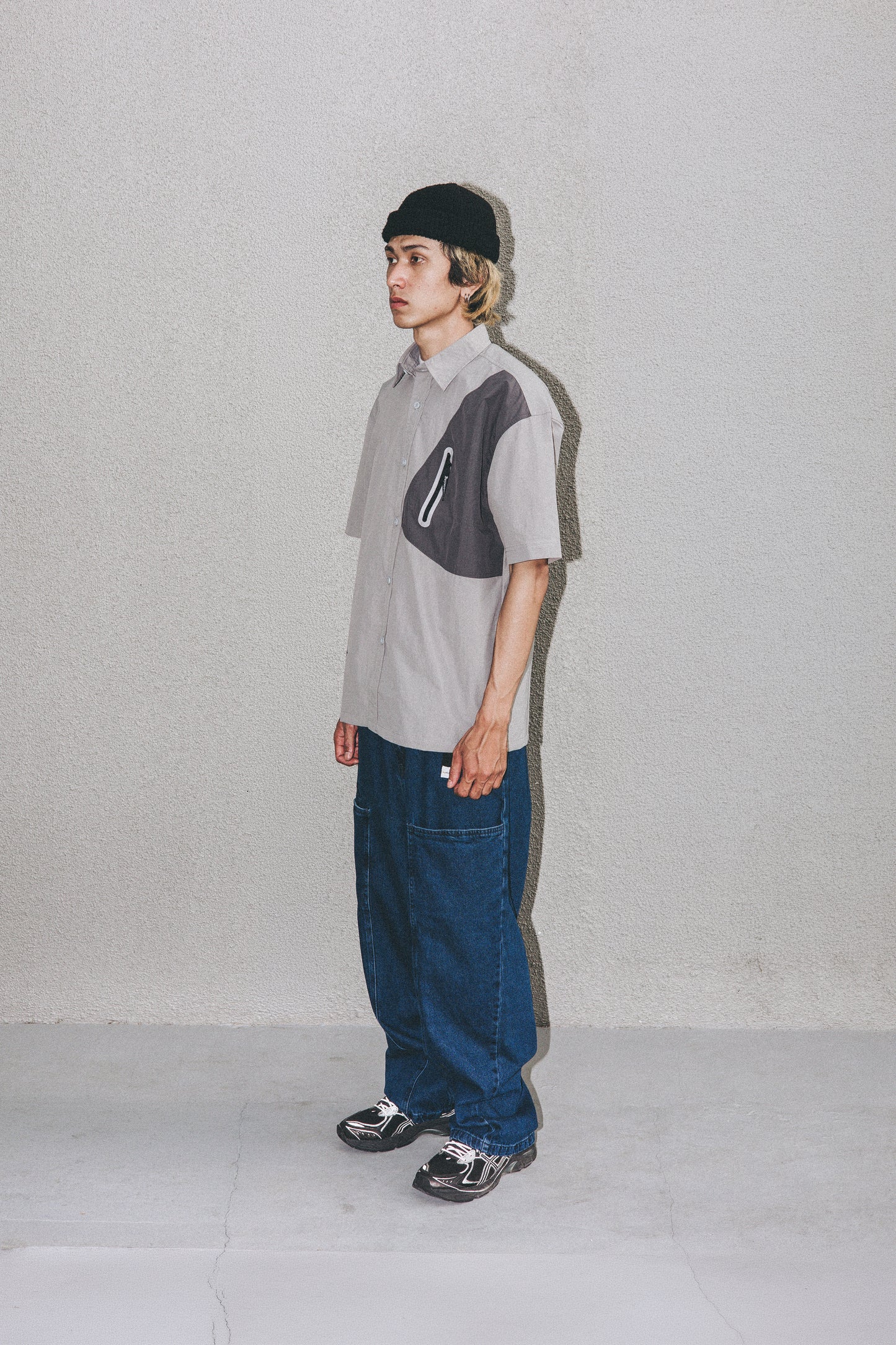 Atlas Utility Nylon Shirt Gray