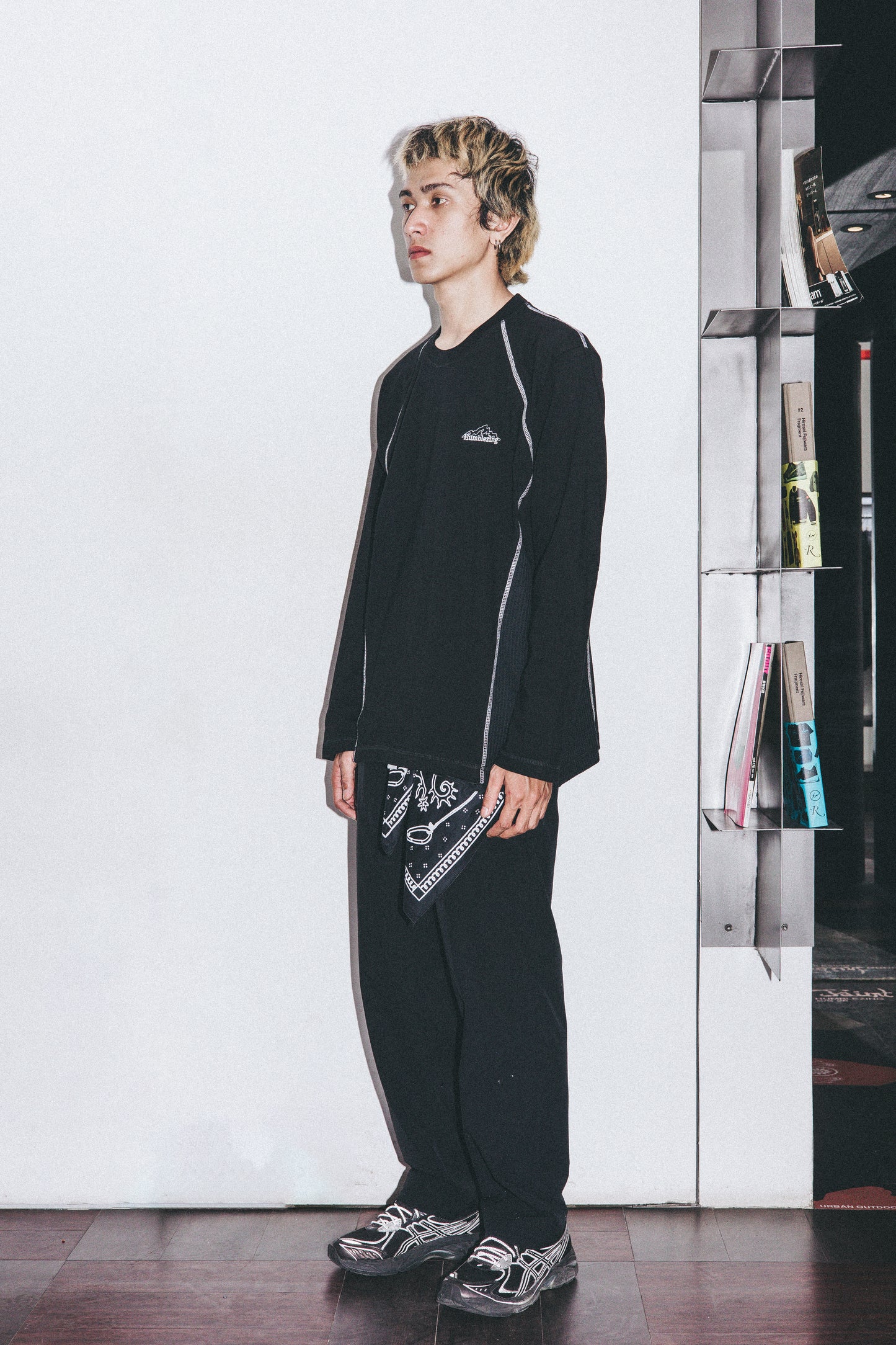 Chiper Long Sleeve Tees Black
