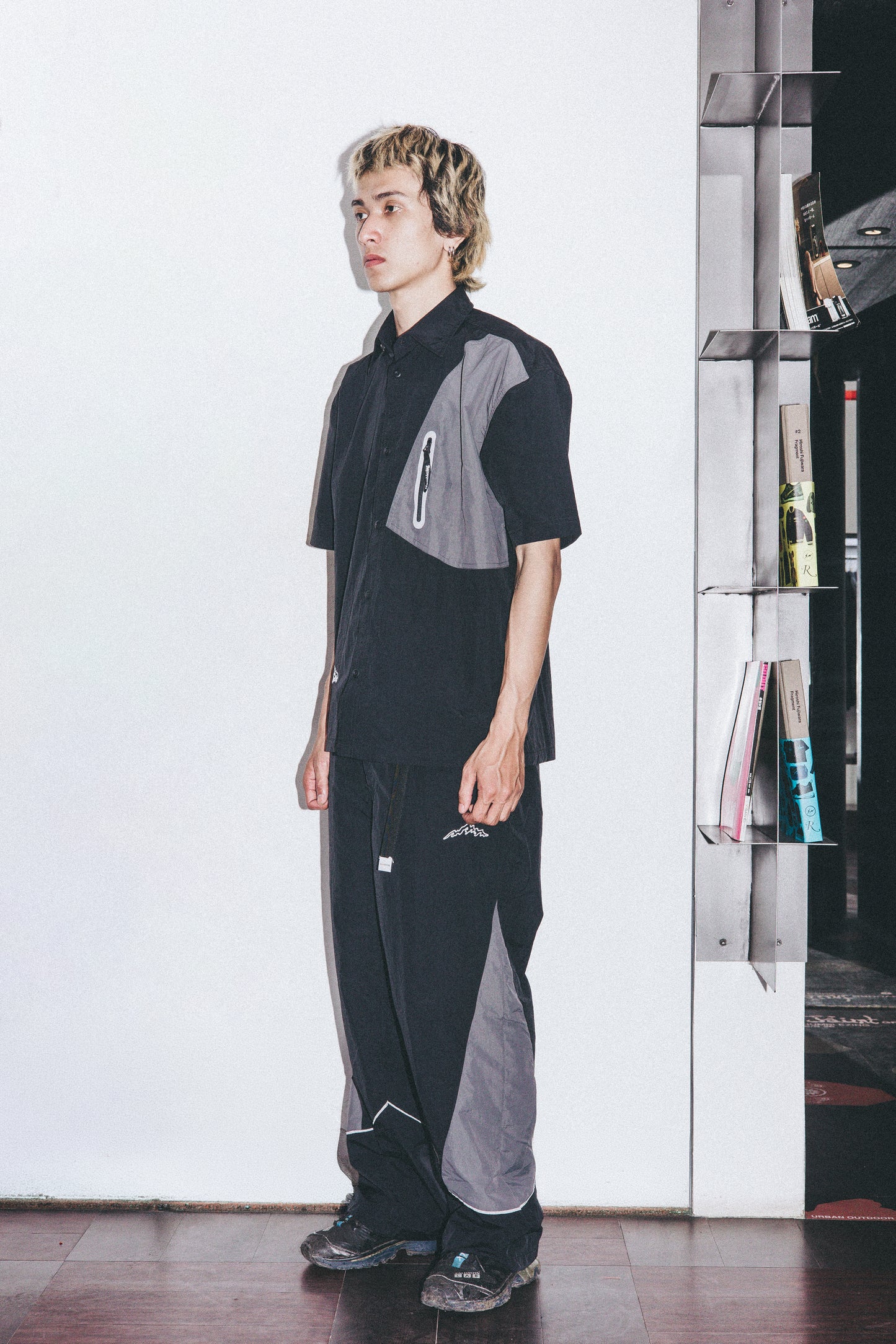 Atlas Utility Nylon Shirt Black