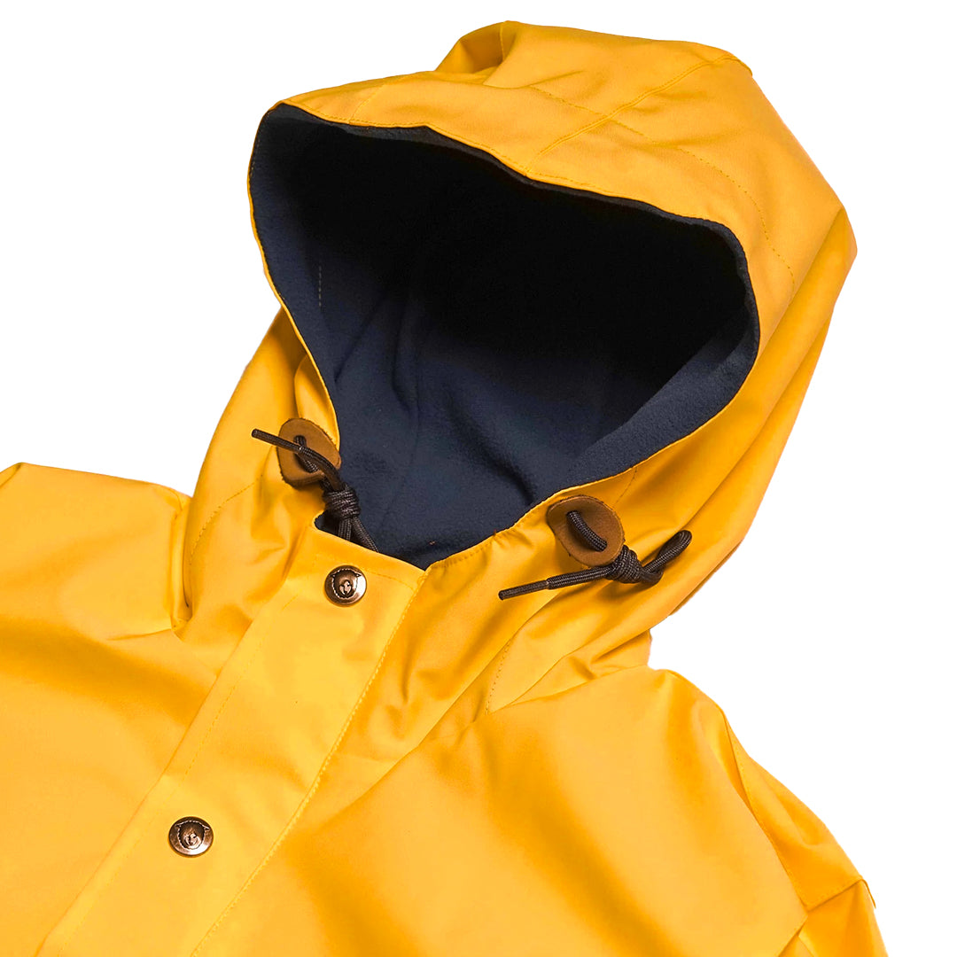 Rapunji Yellow Taslan Parka