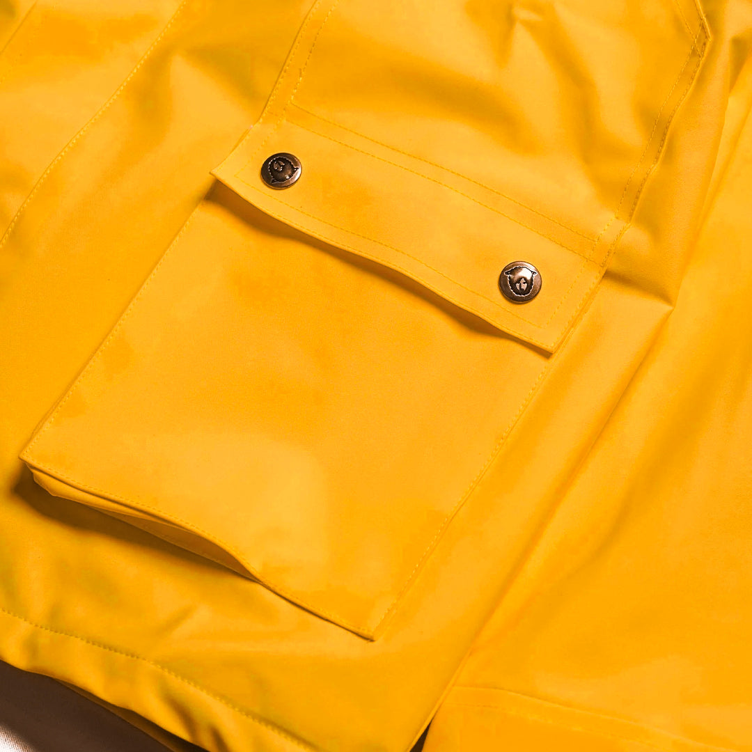 Rapunji Yellow Taslan Parka