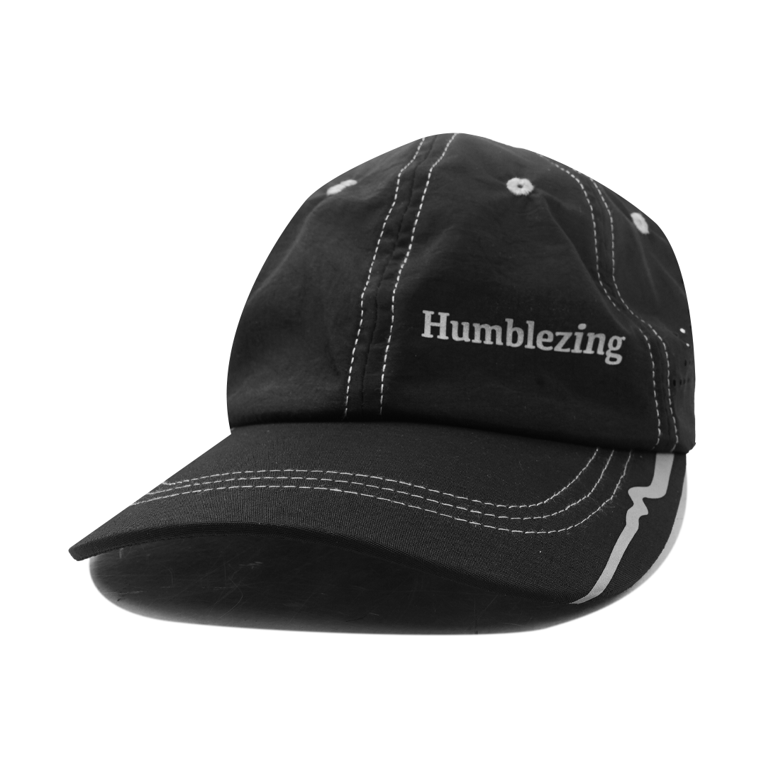 Terra 6 Panels Tech Cap Black