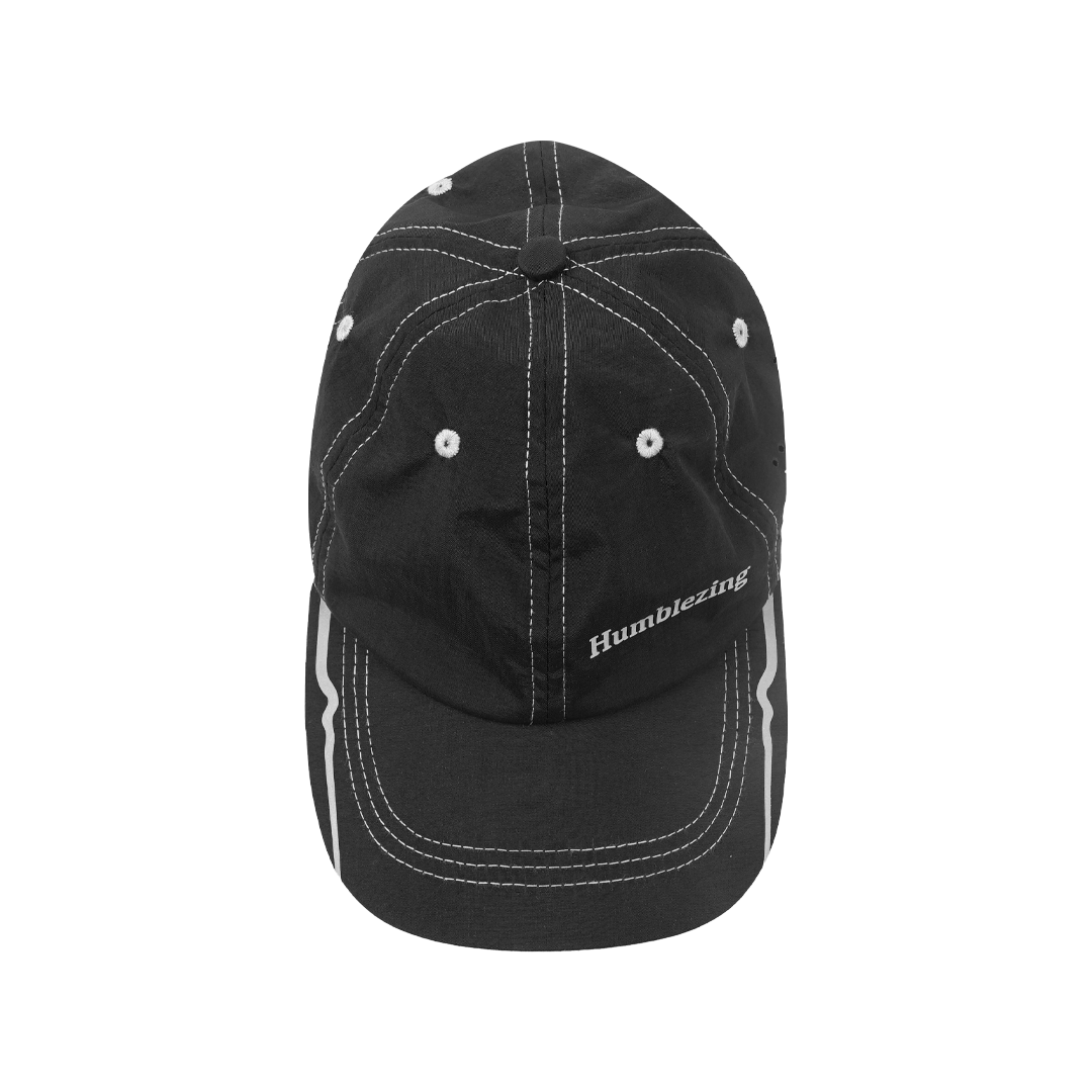 Terra 6 Panels Tech Cap Black