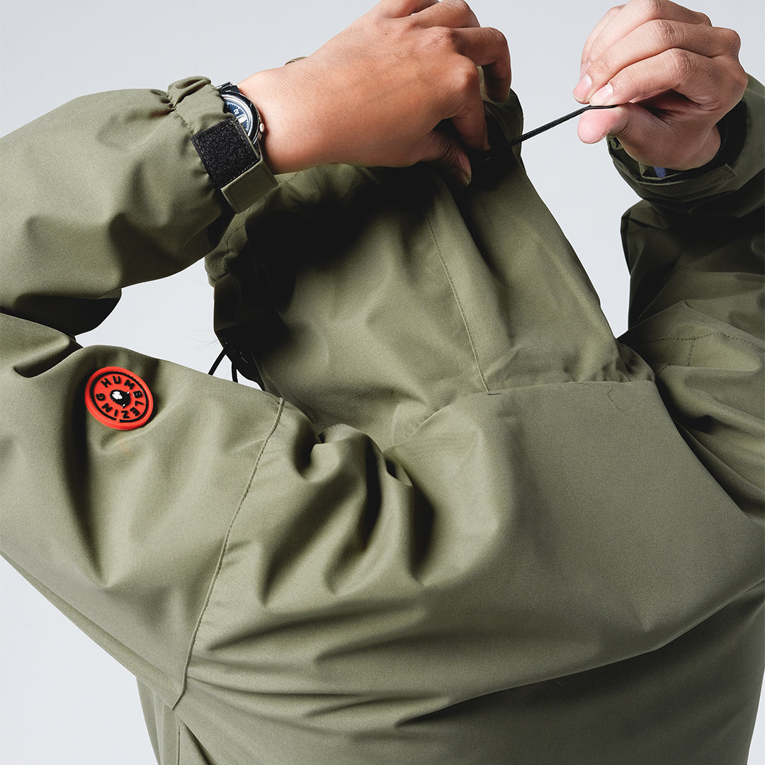 Yari 3L Olive Technical Jacket