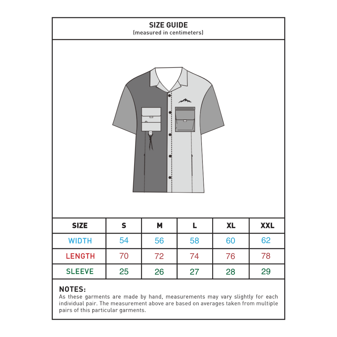 Benoit Camp Shirt Colourblock