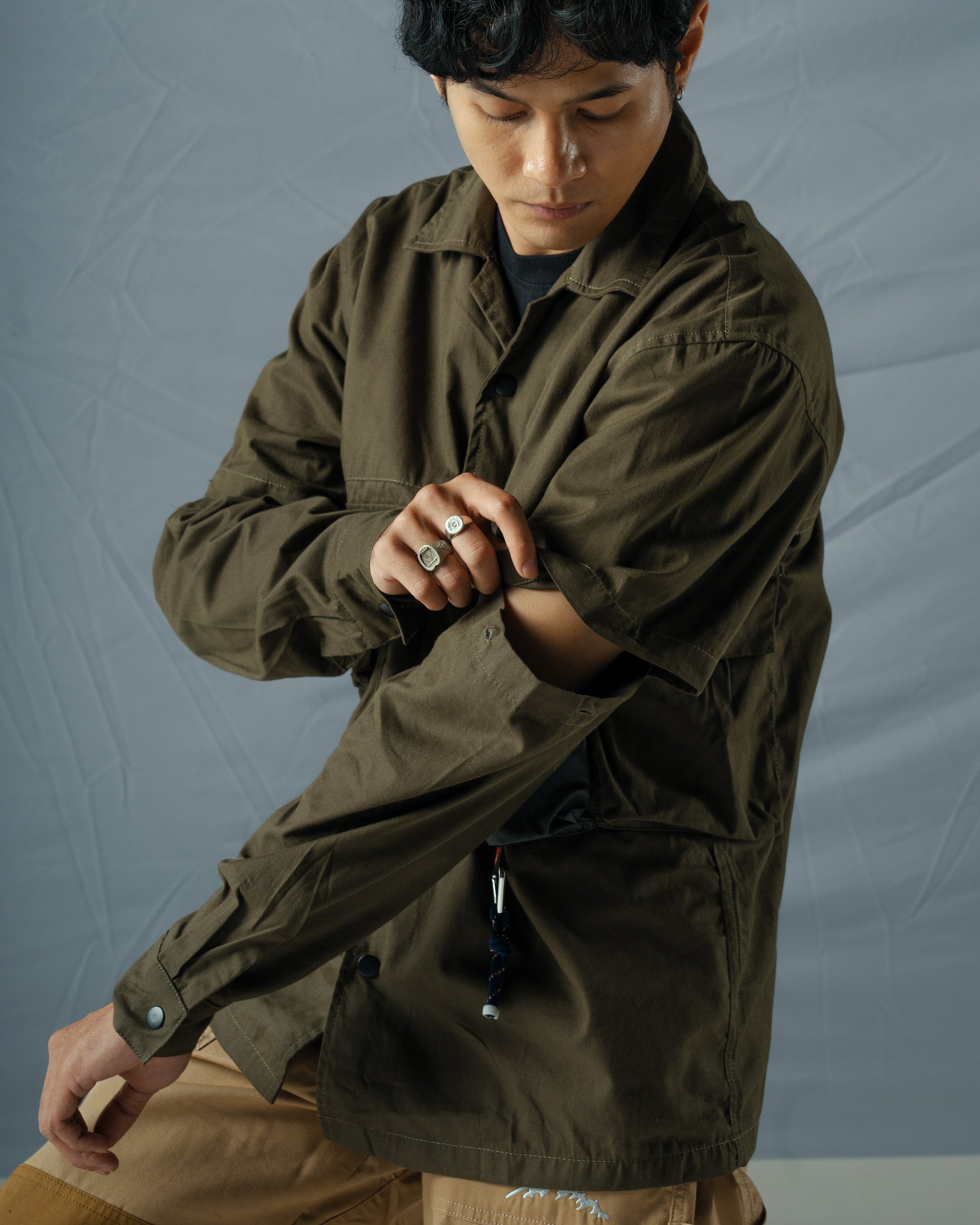 Alphan Utility Shirt Olive