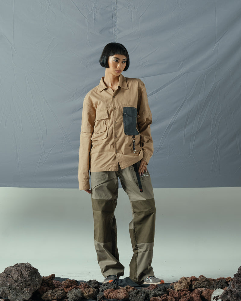 Alphan Utility Shirt Khaki