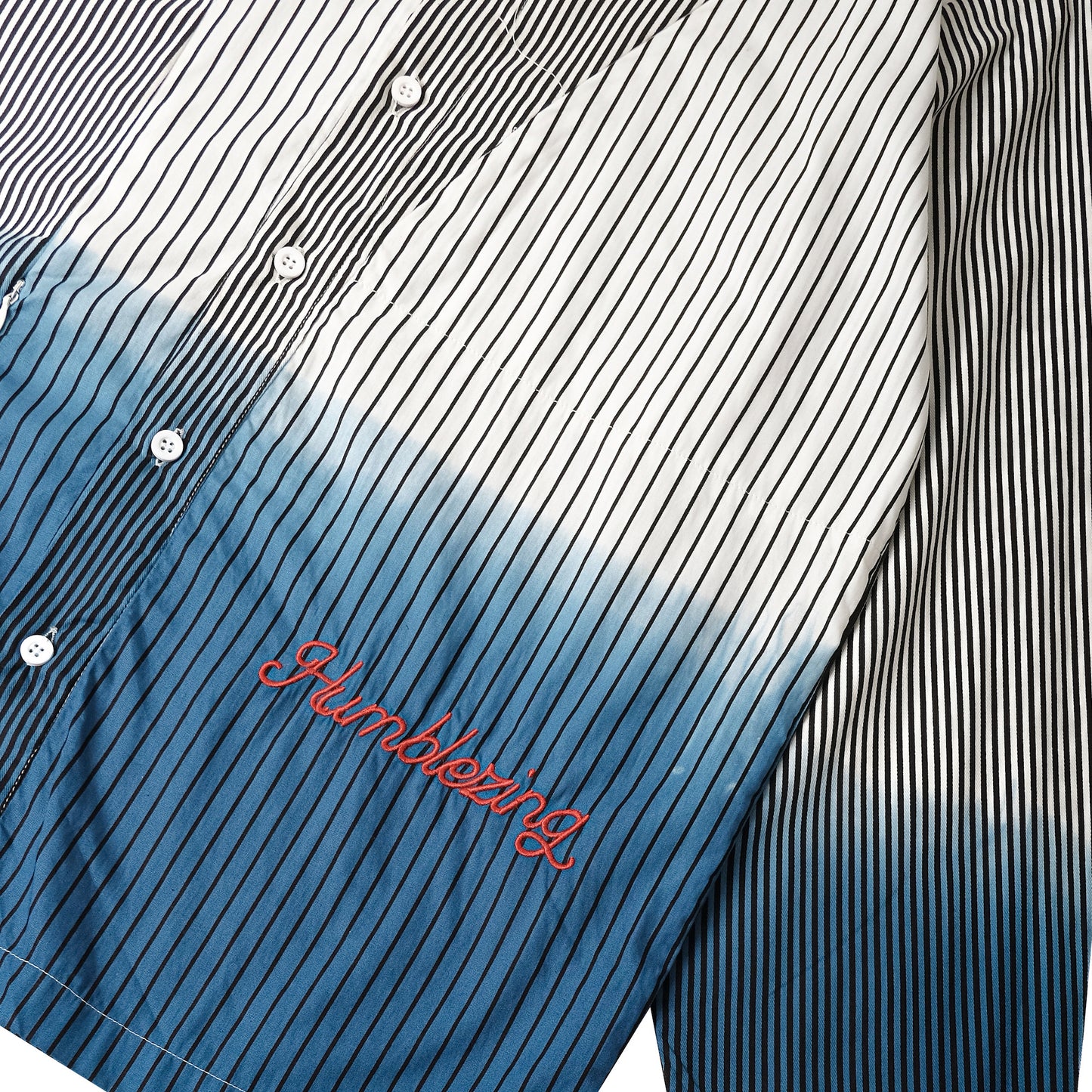 Umbra Longsleeve Shirt Stripe Indigo