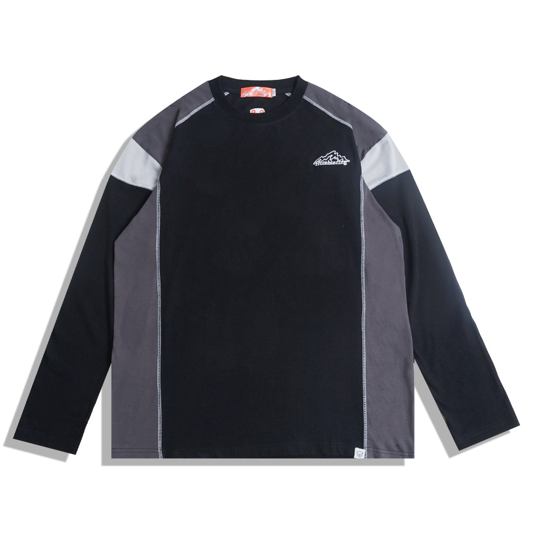Hazy Long Sleeve Tees Black