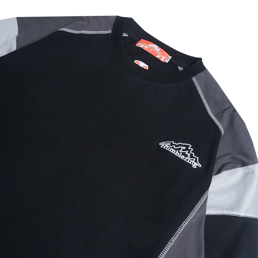 Hazy Long Sleeve Tees Black