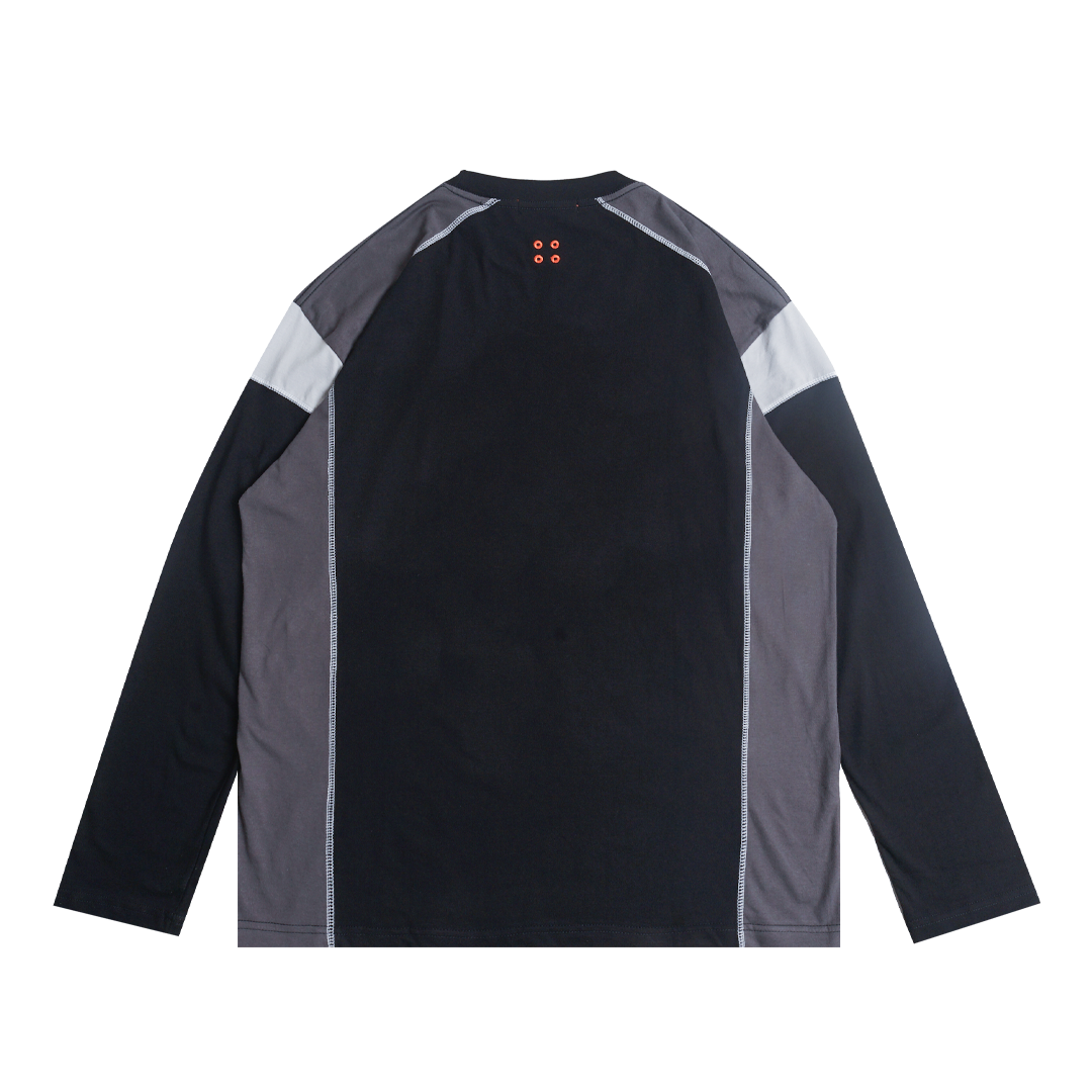 Hazy Long Sleeve Tees Black