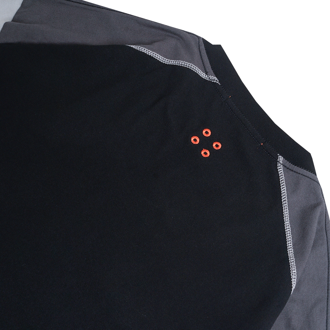 Hazy Long Sleeve Tees Black
