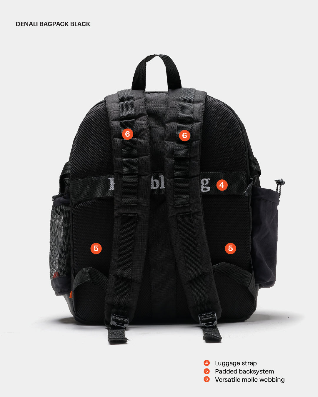 Denali Bagpack Black