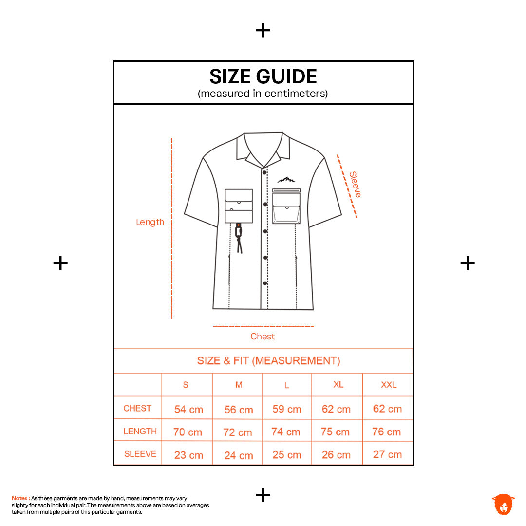 Benoit Camp Shirt Gray