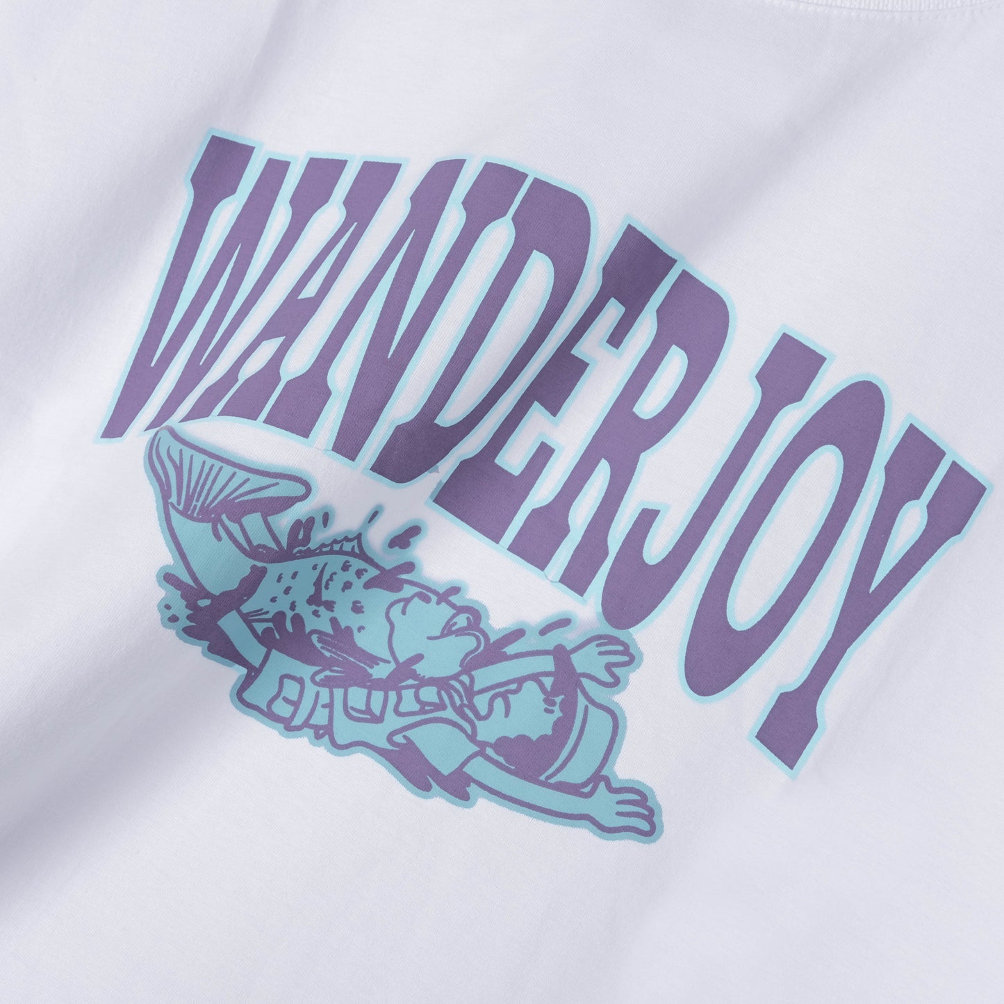 Fish Wanderjoy Tshirt White