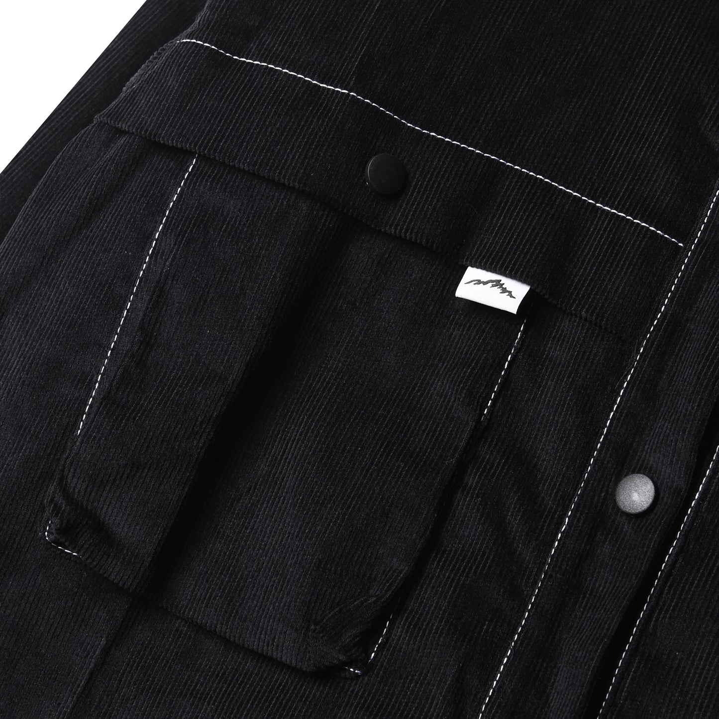 Alain Long Sleeve Shirt Corduroy Black