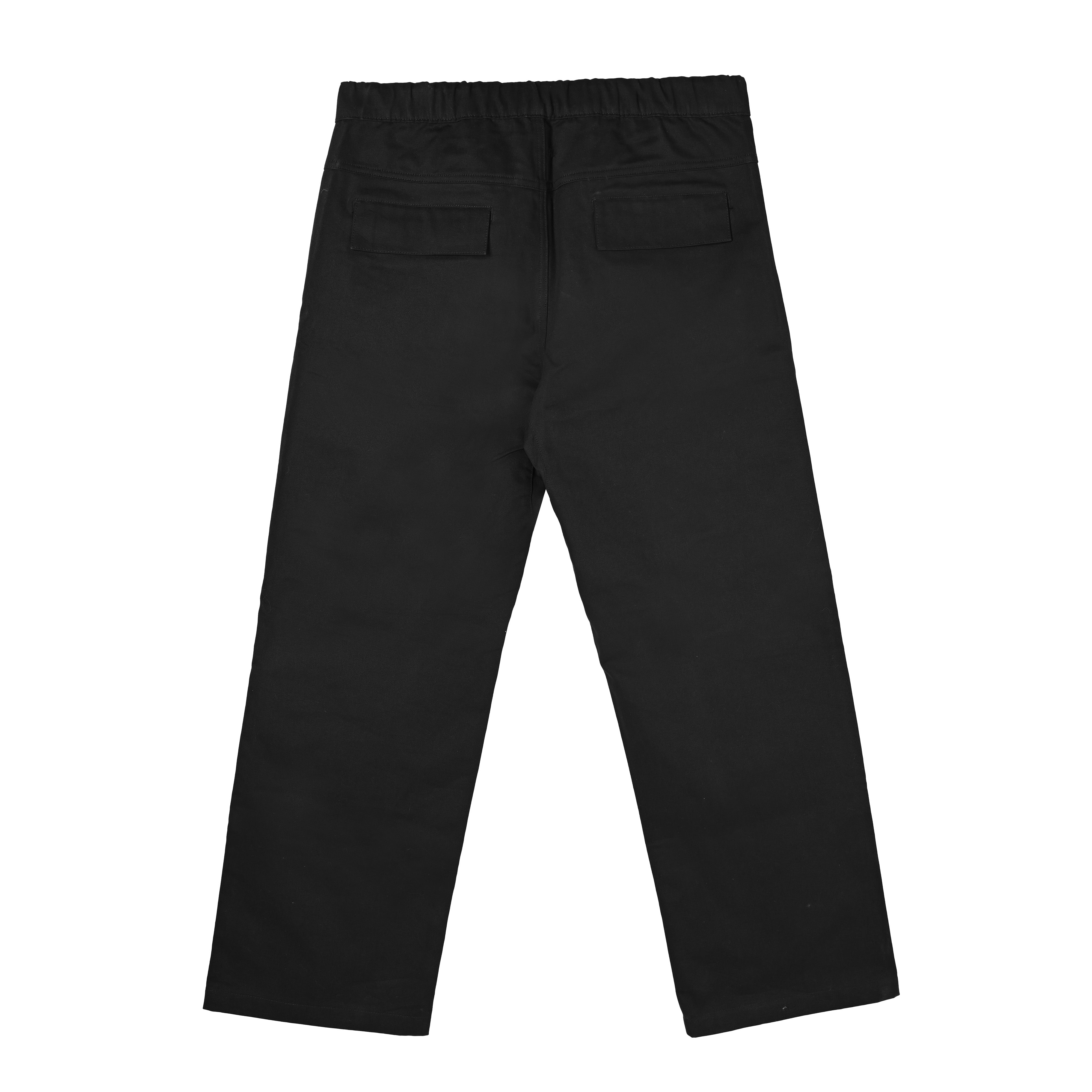 Noir Seamless Cargo Pants Black