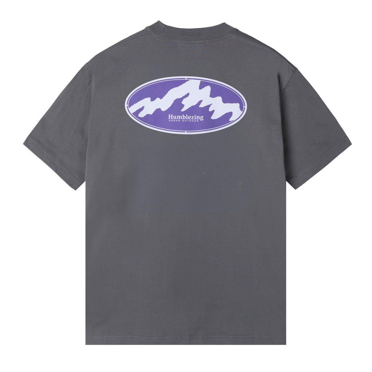 MT Ouval Logo T-Shirt Gray